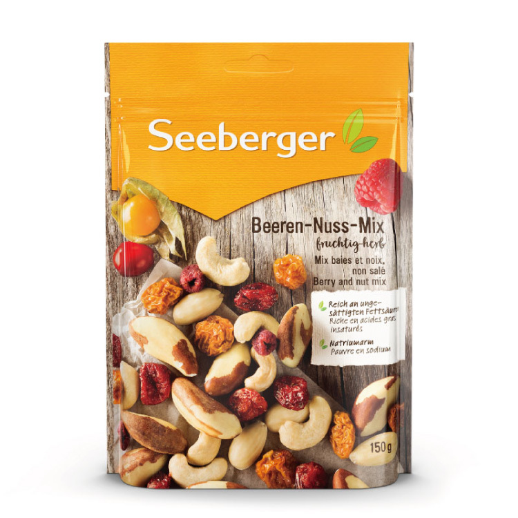 【SEEBERGER】喜德堡黃金莓綜合堅果150g/包