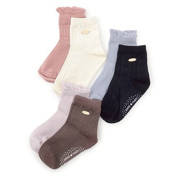 petit main 品牌旗艦店 附吊飾襪子 2雙組 【日本直接出貨】