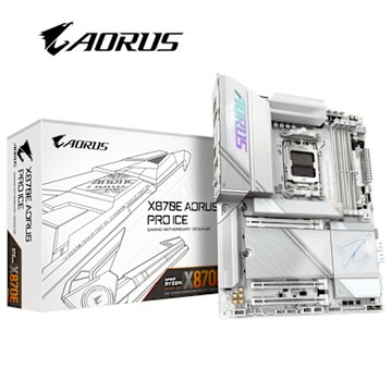 技嘉 X870E AORUS PRO ICE 主機板+AMD R7 7800X3D代理盒裝【8核/16緒】