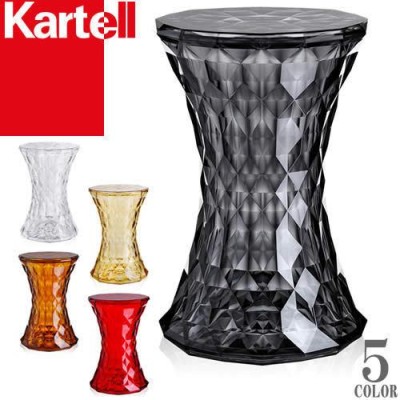 約４年前に購入しましたKartell カルテル スツール イス チェア サイドテーブル クリア