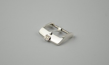 適用大精工gs罐頭五號925純銀皮表帶針扣貴朵客製武士王純銀表扣