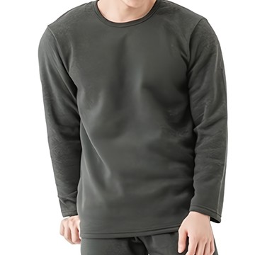 MI MI LEO 保暖衣 發熱 長袖  XL  深灰