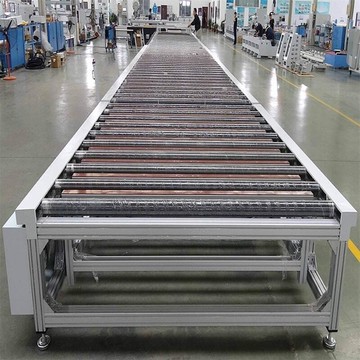 優品無動力滾筒輸送線傳送機流水線物流快遞分揀線卸貨滾筒滑梯傳輸機【金隆優選】