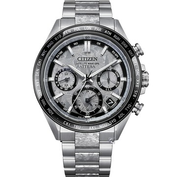 CITIZEN 星辰錶 ATTESA Platinum Shine 系列 GPS衛星對時 男錶 手錶-CC4076-65A