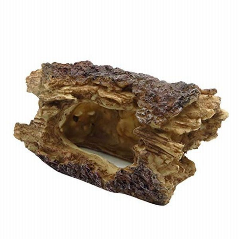 Vorcool アクアリウム樹脂流木人工亀隠れ家爬虫類シェルター生息地繁殖洞窟ハウスクラフトオーナメントタートルタンク水槽水族館装飾 通販 Lineポイント最大0 5 Get Lineショッピング