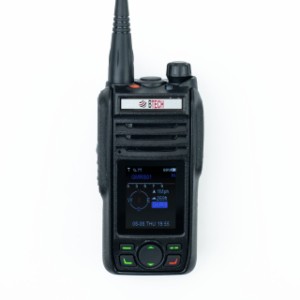 BTECH GMRS-PRO IP67 Waterproof GMRS Two-Way Radio with Bluetooth  GPS APP Programmable GMRS Repeater Capable with Dual Ba