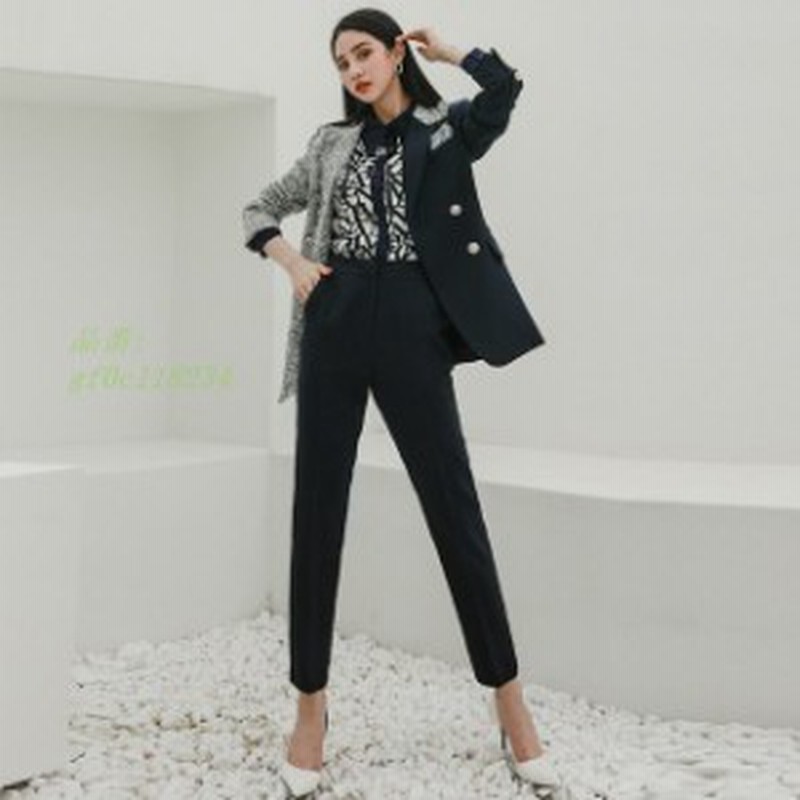 フォーマル パンツスーツ レディース 春 秋 冬 スーツ 通勤 Ol 結婚式 2点セット パンツ スーツセット ドッキング お洒落 30代 40代 セレ 通販 Lineポイント最大1 0 Get Lineショッピング