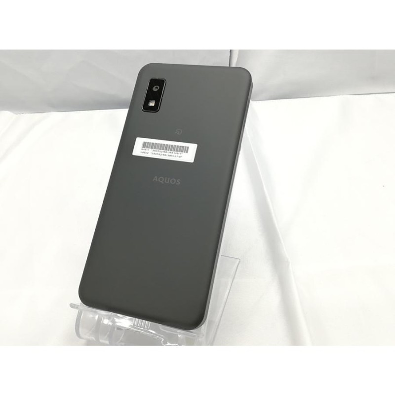 未使用】SHARP SoftBank 【SIMフリー】 AQUOS wish チャコール 4GB