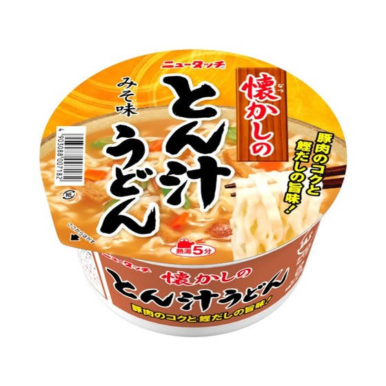 ヤマダイ ニュータッチ 懐かしのとん汁うどん 80g