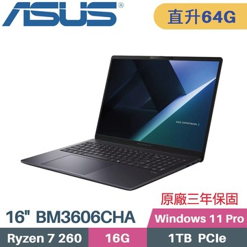 ASUS ExpertBook BM3606CHA-0072A260 (R7-260/32G+32G/1TB SSD/W11PRO/16)特仕