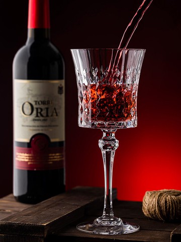 紅酒杯子家用水晶杯高腳杯高檔葡萄酒杯套裝醒酒器威士忌玻璃酒杯