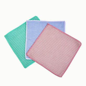 【良田客廚】|A+抗菌家事布Mini -3入| 美國抗菌認證 台灣製 抹布 抗菌抹布 擦碗布 抗菌擦手巾 擦布 廚房抹布