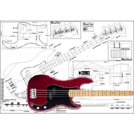 Fender Precision Bass String フルスケールプリントの計画