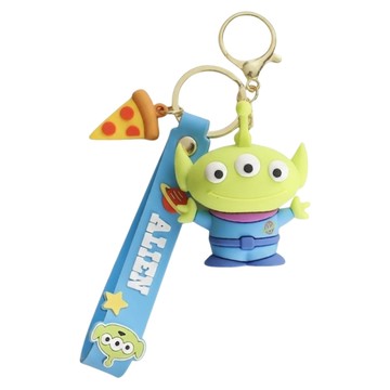 TOY STORY 玩具總動員 造型吊飾玩偶公仔鑰匙圈  三眼怪Alien  1個  10cm