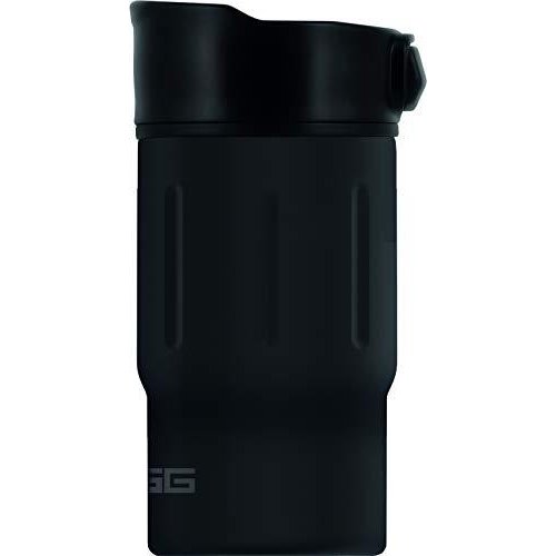 SIGG Insulated Coffee Cup Black Travel Mug Gemstone Obsidian Hot  Co
