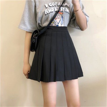 a字裙ins風百褶裙女超短裙性感學生春夏高腰顯瘦百搭