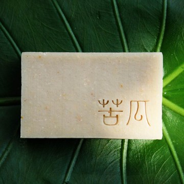 【艋舺肥皂】苦瓜皂-清爽舒服/薄荷/控油/洗臉/手工皂