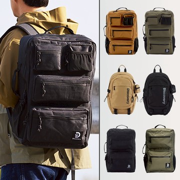 【Discovery】人氣多口袋大容量 機能後背包 斜背手提後背 多款任選 登機包 手提包 斜背包 登山