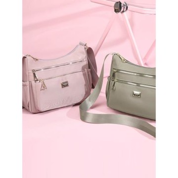 牛津布單肩包女士包包新款大容量尼龍布斜挎包休閑帆布媽媽包女包