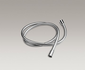 【麗室衛浴】美國KOHLER 防纏繞花灑蛇管 / 平面蛇管 150CM K-11628T-TT