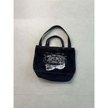 Undercover 早期graphic印花水洗帆布托特包 3U半臉斜跨手提Tote