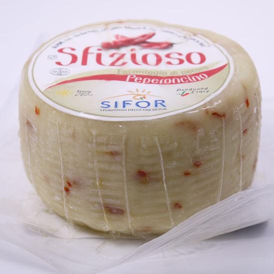 チーズ ペコリーノ ペペロンチーノ フィオール ディ マーゾ  セミハードチーズ  400g イタリア産