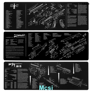 【Mcsi】§sanwood橡膠墊 工作墊 分解圖墊槍墊滑鼠墊