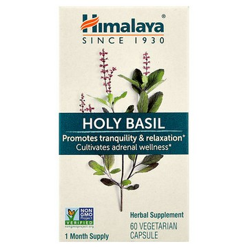 Himalaya, 聖羅勒，60粒素食膠囊