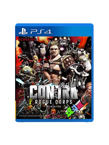 索尼PS4遊戲片  魂斗羅 RC聯盟 魂斗羅：流氓軍團    繁體中文 全新/二手