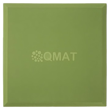 QMAT 超慢跑墊 20MM 厚度 青蘋綠 45*45公分 高彈性 柔軟度 易於清潔  1個