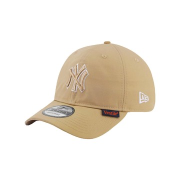 NEW ERA 940UNST 紐約 洋基  NY VENTILE 卡其 高性能 透氣 老帽 棒球帽⫷ScrewCap⫸