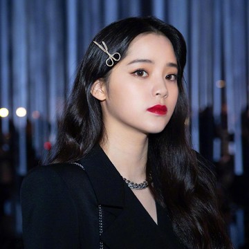 剪刀發夾水鉆滿鉆一字夾子頭飾邊夾歐陽娜娜同款吳昕網紅鑲鉆發卡