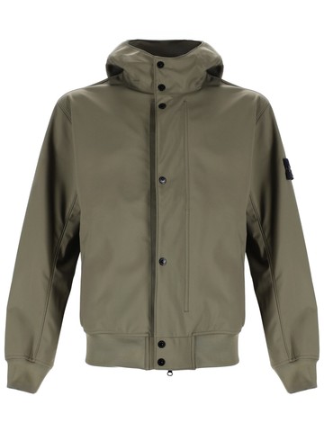 stone island hooded parka