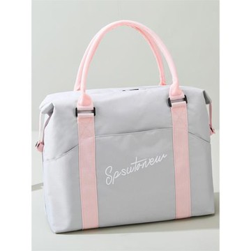 旅行包女短途手提輕便防水行李包大容量出差旅游待產包收納行李袋