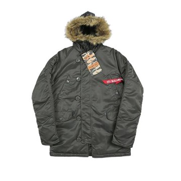 Parka extreme cold weather type N-3b 美式復古 中長款連帽棉服