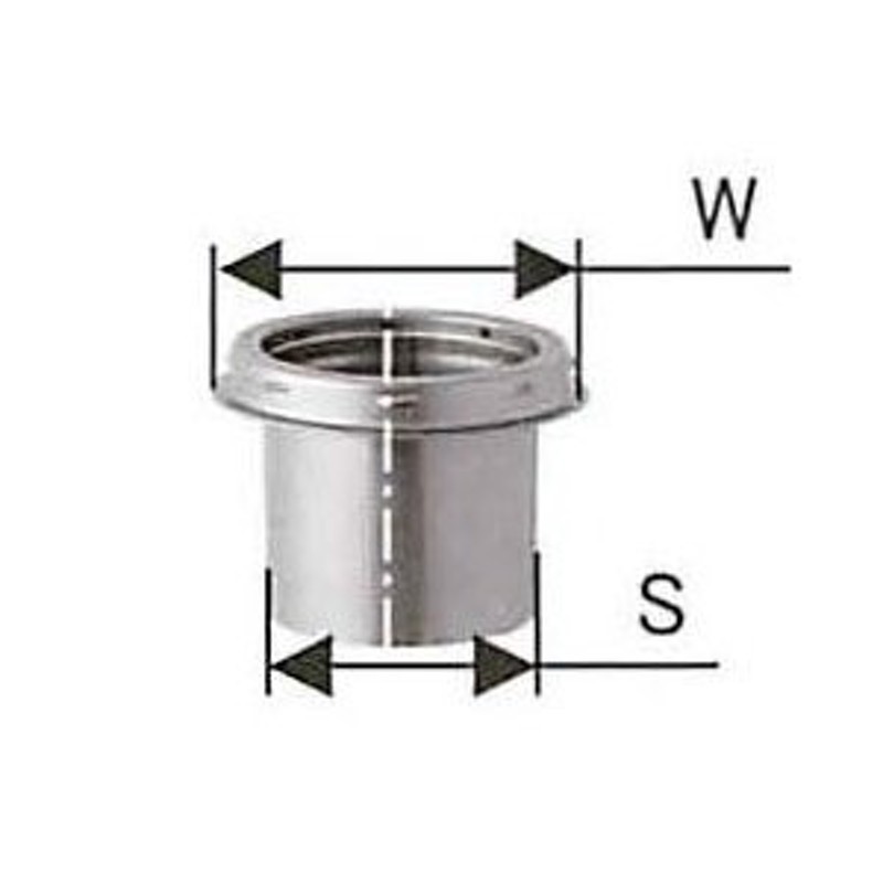 溶接シングル煙突 ステンレス インアダプター 直径150 No.501113021 1352 煙突 部材 ホンマ製作所 T野D 通販  LINEポイント最大0.5%GET | LINEショッピング