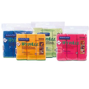 WYPALL 勁拭 超極細纖維抗菌精巧擦拭布30x30公分 ( 6入一組) Safetylite