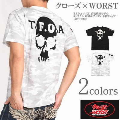 クローズ ワースト CROWS WORST Tシャツ T.F.O.A 六代目武装戦線 