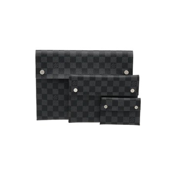 LOUIS VUITTON N60255 POCHETTE ALPHA 棋盤格手拿包組合