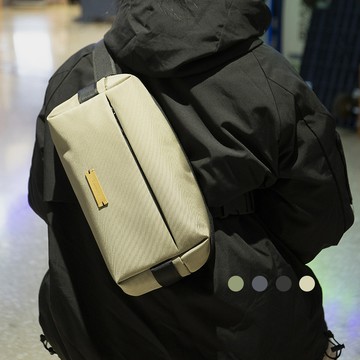 【蝦米良品】好用強推！日系簡約防刮斜背包 多夾層好收納側背包 Switch外帶便攜包 出國旅遊機場輕便小包