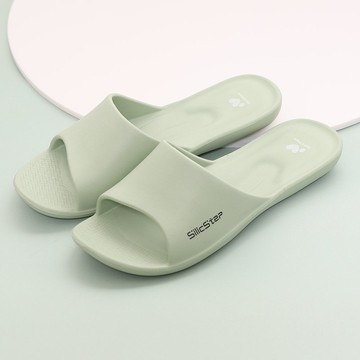 【維諾妮卡】SilicStep 矽晶減塑簡約室內拖鞋-淺綠 德國iF設計獎