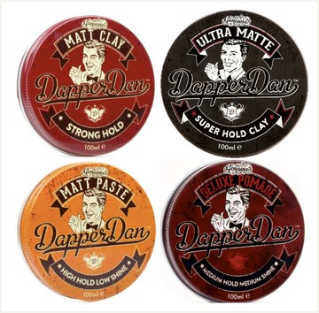 潼漾小舖 dapper dan 時髦丹 英式痞霜/英式髮油/英式混泥土 100ml (四款可選