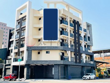 收租聖品-興大明德街電梯角間店面+24套房｜台中市南區明德街