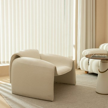 凳子 單人沙發椅懶人沙發設計師創意休閒椅子意式輕奢小沙發螃蟹椅