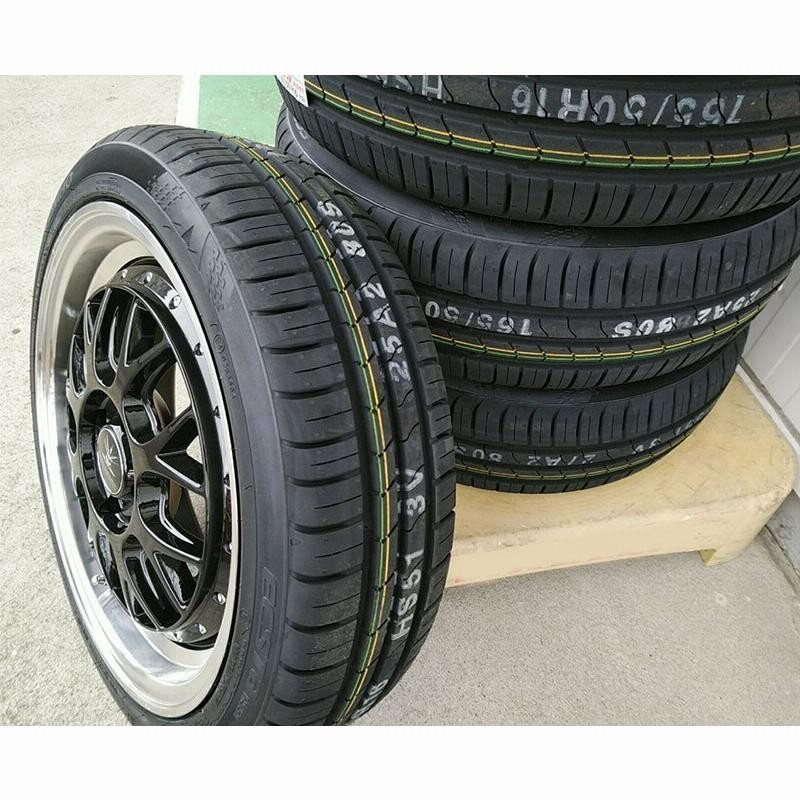 165/45R16 軽自動車用タイヤホイールセット 16インチ BD00 クムホ 新品 