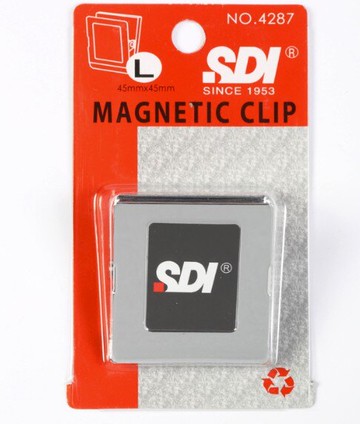 SDI 手牌 4287 方型 強力磁夾 (大) (4.5 X 5 公分)【APP滿額下單10%點數(單一帳號最高5000點)】1/31止