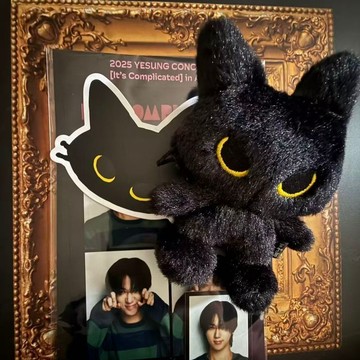 ☁️官方同款🐱 金鐘雲 藝貓 Yesung Super Junior It's Complicated 鑰匙圈 娃娃