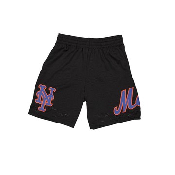 【NEW ERA】短褲 Q124Shorts 紐約大都會 黑-NE60500397
