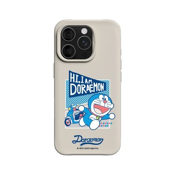 iPhone 16 Pro SolidX 貝殼灰 - 哆啦A夢 Doraemon - 兜風趣