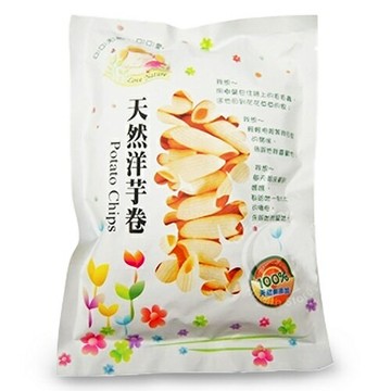 (買12送1) 集賢庇護工場 天然洋芋卷 50g/包(超商限一組)